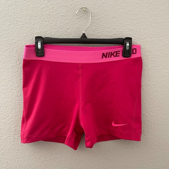 Nike - Pink Workout Shorts - Picture 1 of 6